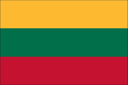Lithuania 2' x 3' Outdoor Nylon Flag